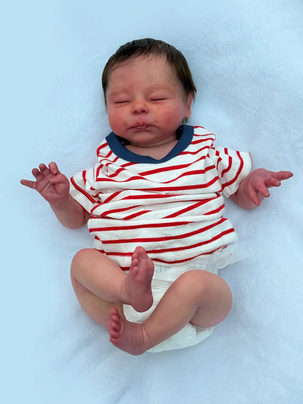 Christopher — Gorgeous Vinyl Reborn Baby Boy Doll | 20" Lifelike Handcrafted Newborn