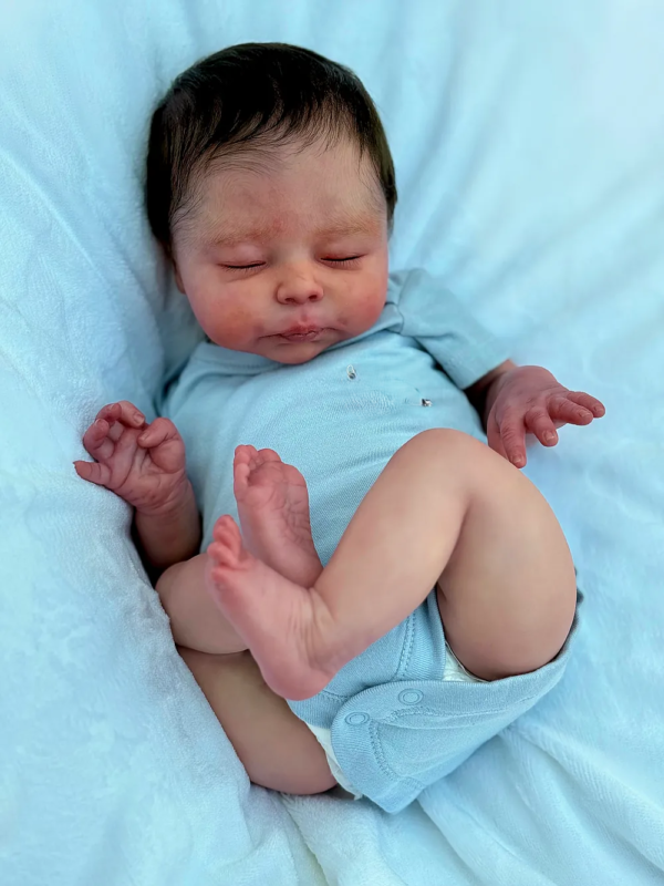 Christopher — Gorgeous Vinyl Reborn Baby Boy Doll | 20" Lifelike Handcrafted Newborn