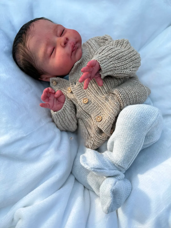 Christopher — Gorgeous Vinyl Reborn Baby Boy Doll | 20" Lifelike Handcrafted Newborn