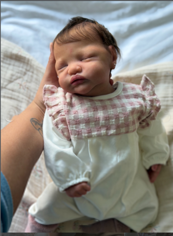Cleo — Enchanting Full Silicone Reborn Baby Girl Doll | 7lb 4oz Lifelike Newborn