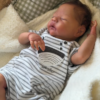Mateo — Stunning Full Silicone Reborn Baby Boy Doll | 46cm Lifelike Comfort Newborn