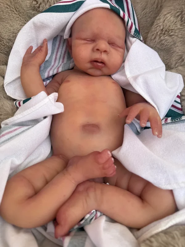 Matt — Lifelike Full Silicone Reborn Baby Boy Doll | 20" Weighted Newborn