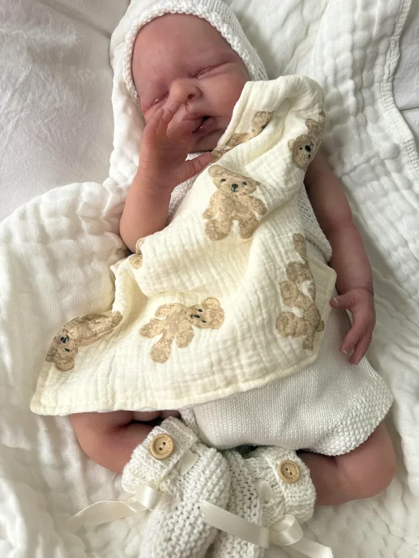 Matt — Lifelike Full Silicone Reborn Baby Boy Doll | 20" Weighted Newborn