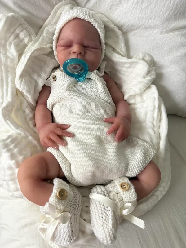 Matt — Lifelike Full Silicone Reborn Baby Boy Doll | 20" Weighted Newborn