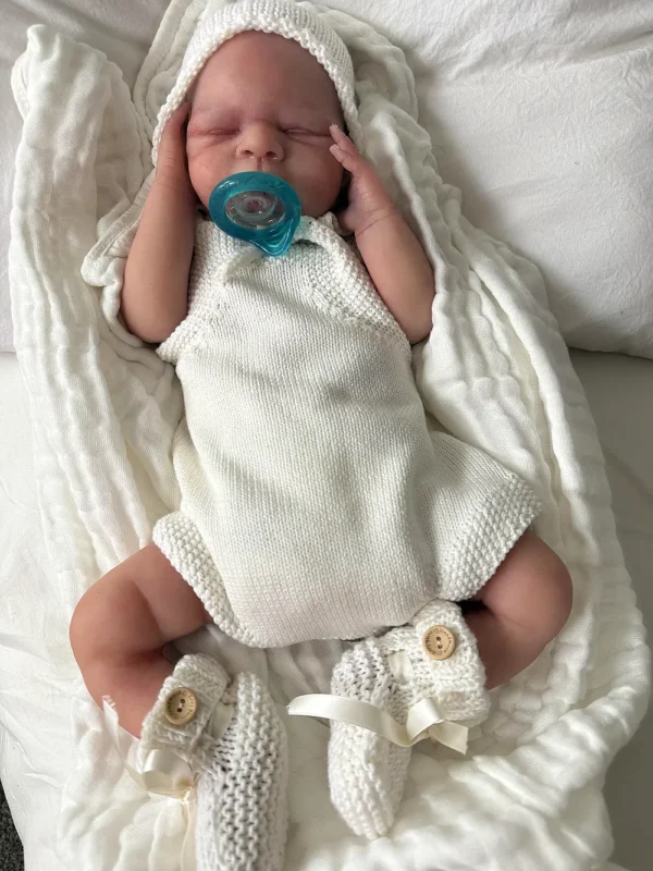 Matt — Lifelike Full Silicone Reborn Baby Boy Doll | 20" Weighted Newborn