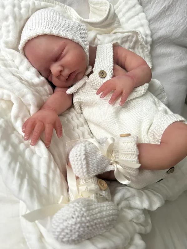 Matt — Lifelike Full Silicone Reborn Baby Boy Doll | 20" Weighted Newborn