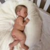 Neeley full silicone reborn baby girl doll for sale