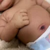 Neeley full silicone reborn baby girl doll for sale