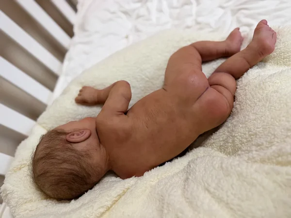 Neeley full silicone reborn baby girl doll for sale
