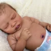 Neeley full silicone reborn baby girl doll for sale