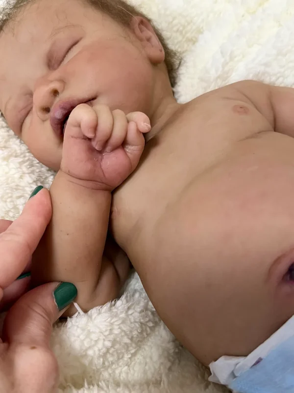 Neeley full silicone reborn baby girl doll for sale