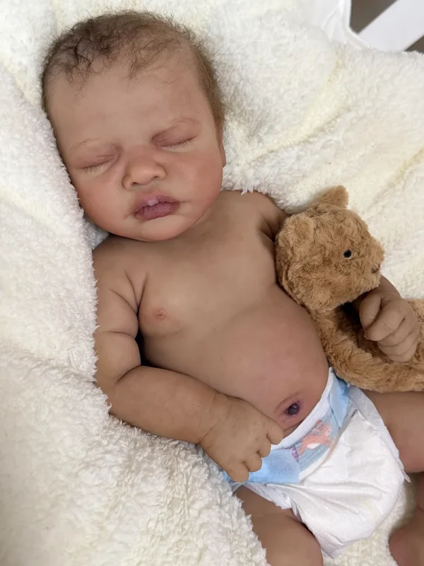 Neeley full silicone reborn baby girl doll for sale