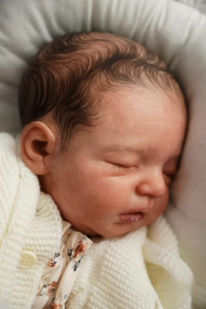 Noa vinyl reborn baby doll sleeping newborn for sale