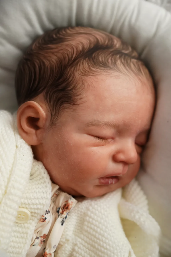 Noa vinyl reborn baby doll sleeping newborn for sale