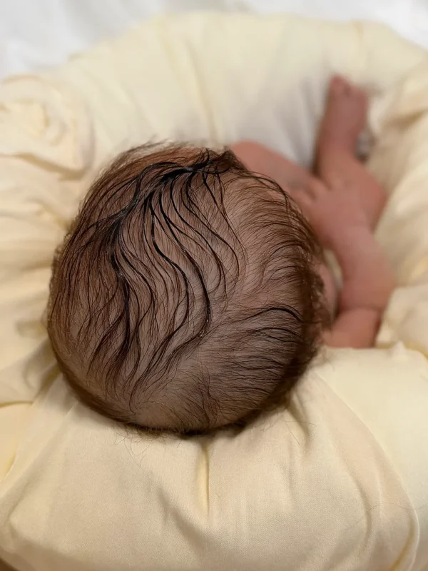 River Awake — Adorable Full Silicone Preemie Reborn Baby Boy Doll | 18" Open Eyes