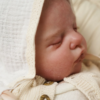 Ruby vinyl reborn baby doll 3D face detail close up