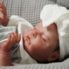 Ruby lifelike sleeping reborn baby girl doll