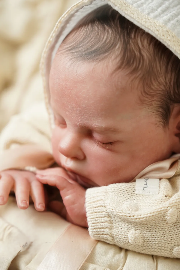 Ruby realistic reborn baby girl doll hand painted detail
