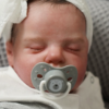 Ruby lifelike sleeping reborn baby girl doll