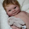 Klara silicone reborn baby girl doll for sale