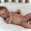 Scarlett full silicone reborn baby doll veining detail