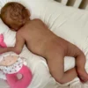 Scarlett full silicone reborn baby doll veining detail