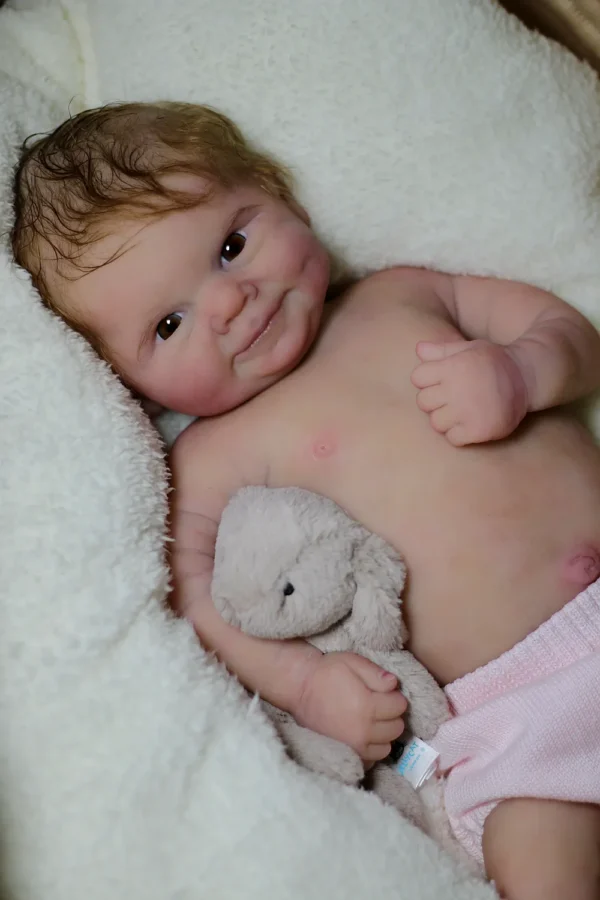 Scarlett handcrafted silicone reborn baby girl doll