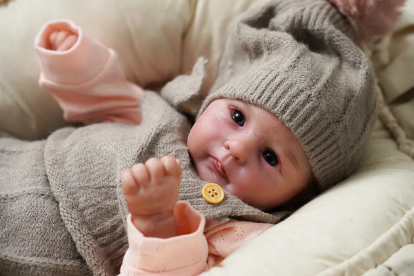 Candy — Darling Vinyl Reborn Baby Girl Doll | 20" Lifelike Newborn