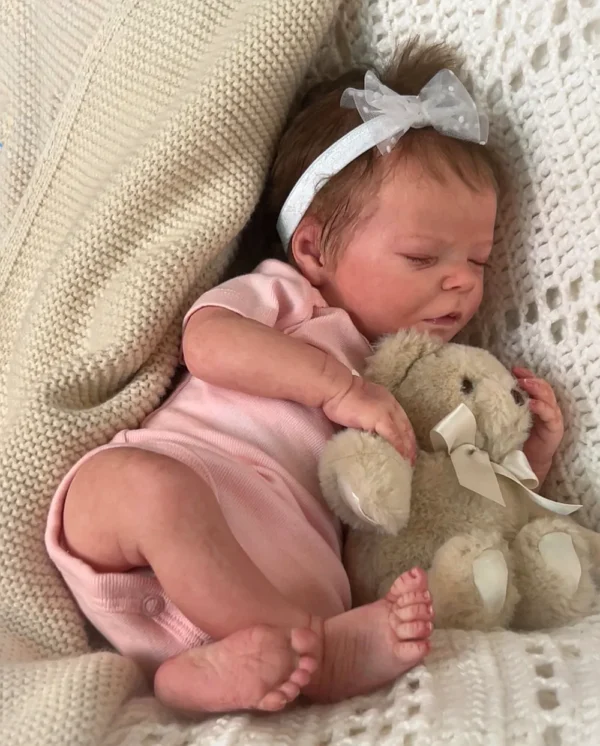 Darren — Realistic Silicone Reborn Baby Boy Doll | 17½" Weighted Newborn