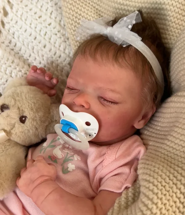 Darren — Realistic Silicone Reborn Baby Boy Doll | 17½" Weighted Newborn