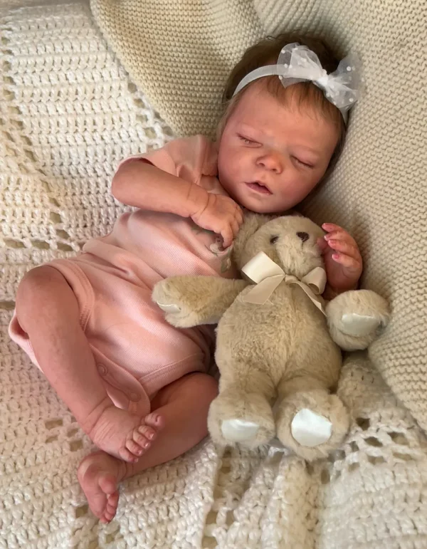Darren — Realistic Silicone Reborn Baby Boy Doll | 17½" Weighted Newborn