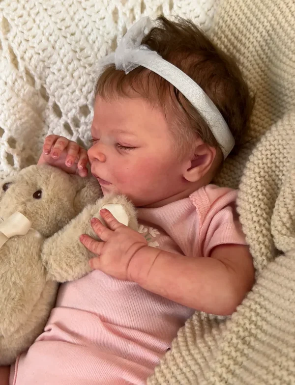 Darren — Realistic Silicone Reborn Baby Boy Doll | 17½" Weighted Newborn