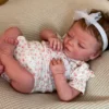 Darren — Realistic Silicone Reborn Baby Boy Doll | 17½" Weighted Newborn