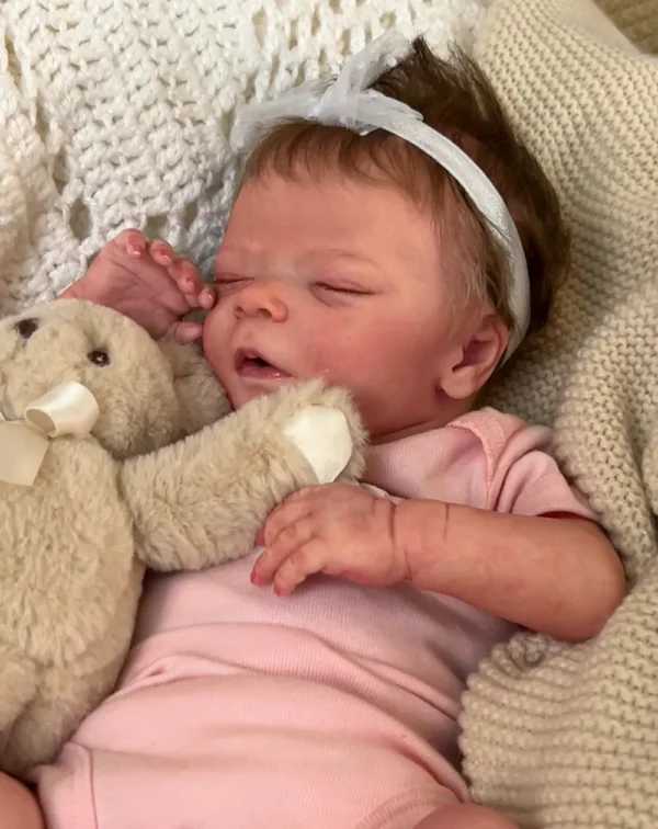 Darren — Realistic Silicone Reborn Baby Boy Doll | 17½" Weighted Newborn
