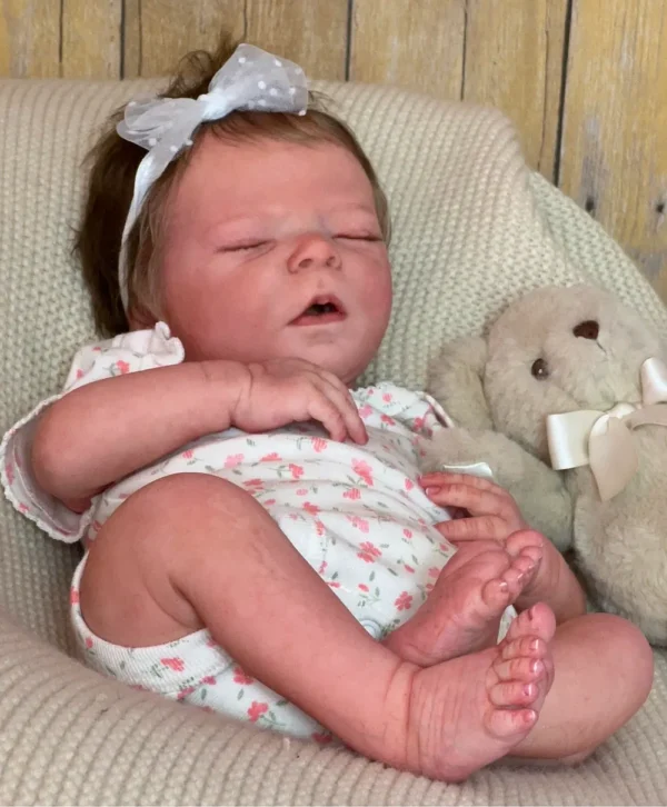 Darren — Realistic Silicone Reborn Baby Boy Doll | 17½" Weighted Newborn