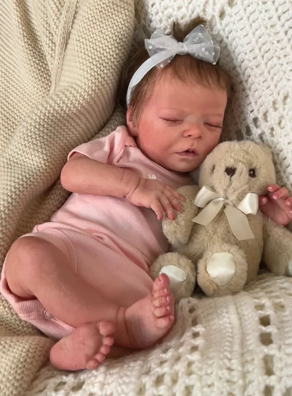 Darren — Realistic Silicone Reborn Baby Boy Doll | 17½" Weighted Newborn