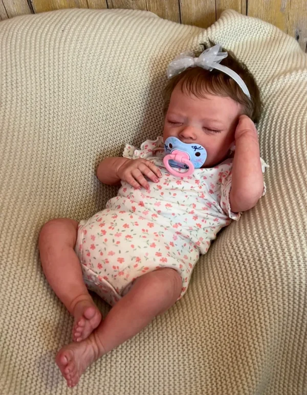 Darren — Realistic Silicone Reborn Baby Boy Doll | 17½" Weighted Newborn