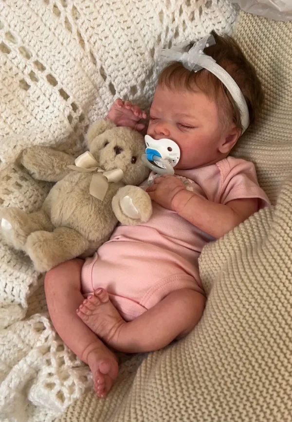 Darren — Realistic Silicone Reborn Baby Boy Doll | 17½" Weighted Newborn