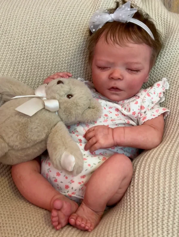 Darren — Realistic Silicone Reborn Baby Boy Doll | 17½" Weighted Newborn