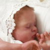 Esenia — Gorgeous Vinyl Reborn Baby Girl Doll | 19" Lifelike Weighted Newborn