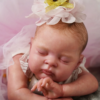 Esenia — Gorgeous Vinyl Reborn Baby Girl Doll | 19" Lifelike Weighted Newborn