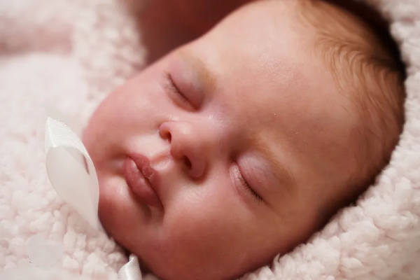 Esenia — Gorgeous Vinyl Reborn Baby Girl Doll | 19" Lifelike Weighted Newborn