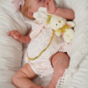 Esenia — Gorgeous Vinyl Reborn Baby Girl Doll | 19" Lifelike Weighted Newborn