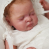 Esenia — Gorgeous Vinyl Reborn Baby Girl Doll | 19" Lifelike Weighted Newborn