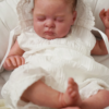 Esenia — Gorgeous Vinyl Reborn Baby Girl Doll | 19" Lifelike Weighted Newborn