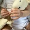 Evelyn — Charming Vinyl Reborn Baby Girl Doll | 19" Lifelike Weighted Newborn
