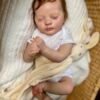 Evelyn — Charming Vinyl Reborn Baby Girl Doll | 19" Lifelike Weighted Newborn