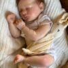 Evelyn — Charming Vinyl Reborn Baby Girl Doll | 19" Lifelike Weighted Newborn