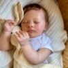 Evelyn — Charming Vinyl Reborn Baby Girl Doll | 19" Lifelike Weighted Newborn