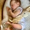 Evelyn — Charming Vinyl Reborn Baby Girl Doll | 19" Lifelike Weighted Newborn